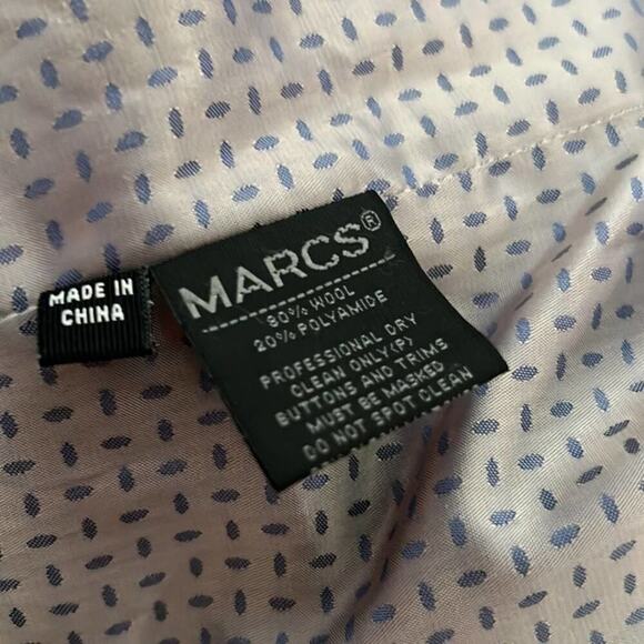 MARCS HEAVY WOOL BLEND PEA COAT SIZE 8 - Picture 5 of 6